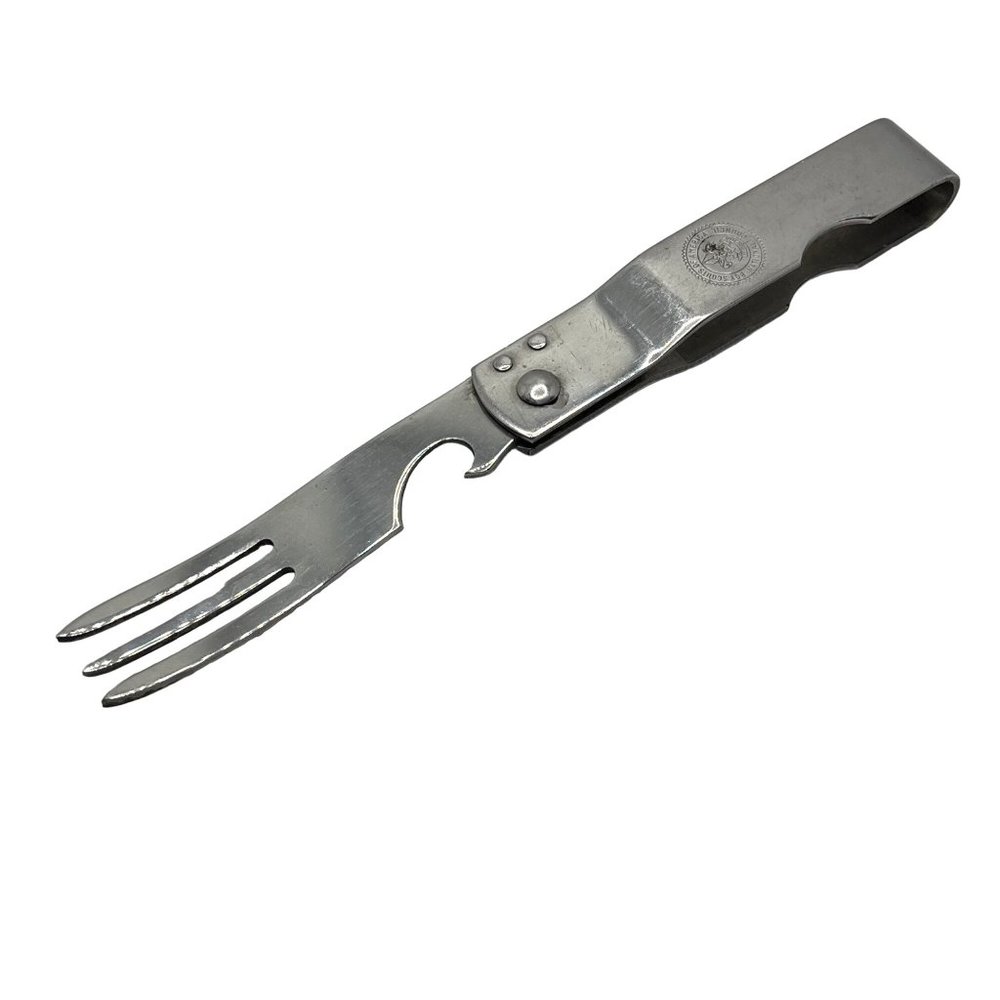 Boy Scouts of America Stainless Steel Folding Fork Bottle Opener - Picture 4 of 6